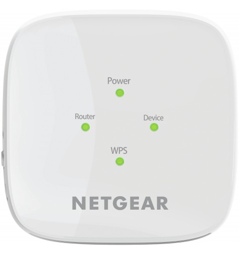 NETGEAR EX6110 Émetteur et récepteur réseau Blanc 10, 100, 300 Mbit s