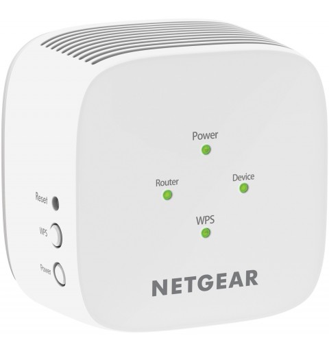 NETGEAR EX6110 Émetteur et récepteur réseau Blanc 10, 100, 300 Mbit s