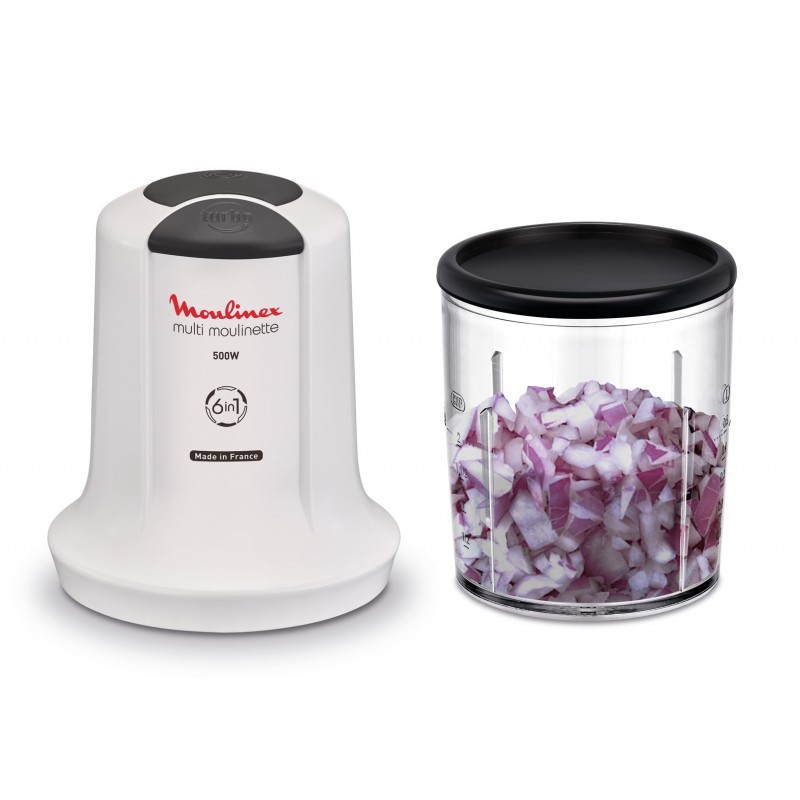 Moulinex AT723110 electric food chopper 0.5 L 500 W White