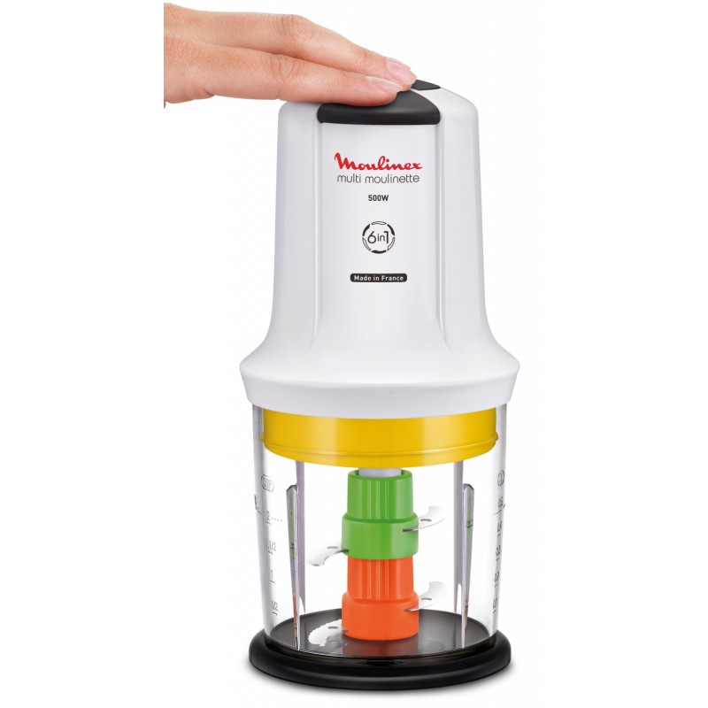 Moulinex AT723110 electric food chopper 0.5 L 500 W White