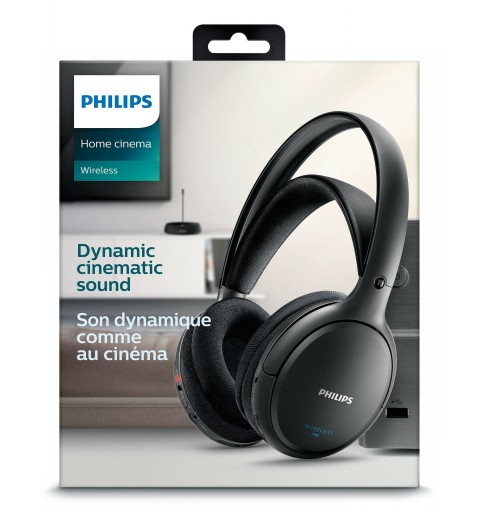 Philips SHC5200 10 headphones headset Wired & Wireless Head-band Music Black