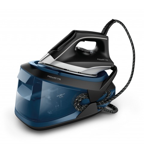 Rowenta VR832 2600 W 1,7 L Suela Microsteam 400 Láser Negro, Azul