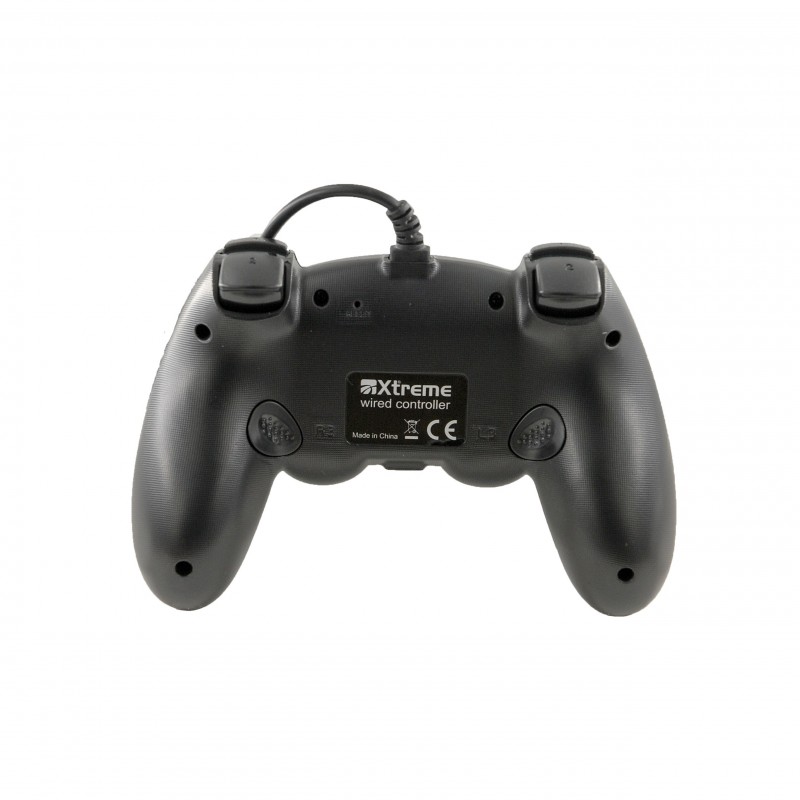 Xtreme 90417 accessoire de jeux vidéo Noir USB Manette de jeu Analogique Numérique PC, PlayStation 4, Playstation 3