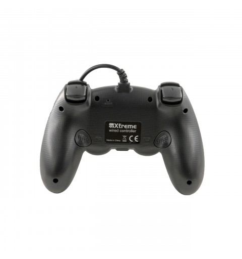 Xtreme 90417 accessoire de jeux vidéo Noir USB Manette de jeu Analogique Numérique PC, PlayStation 4, Playstation 3