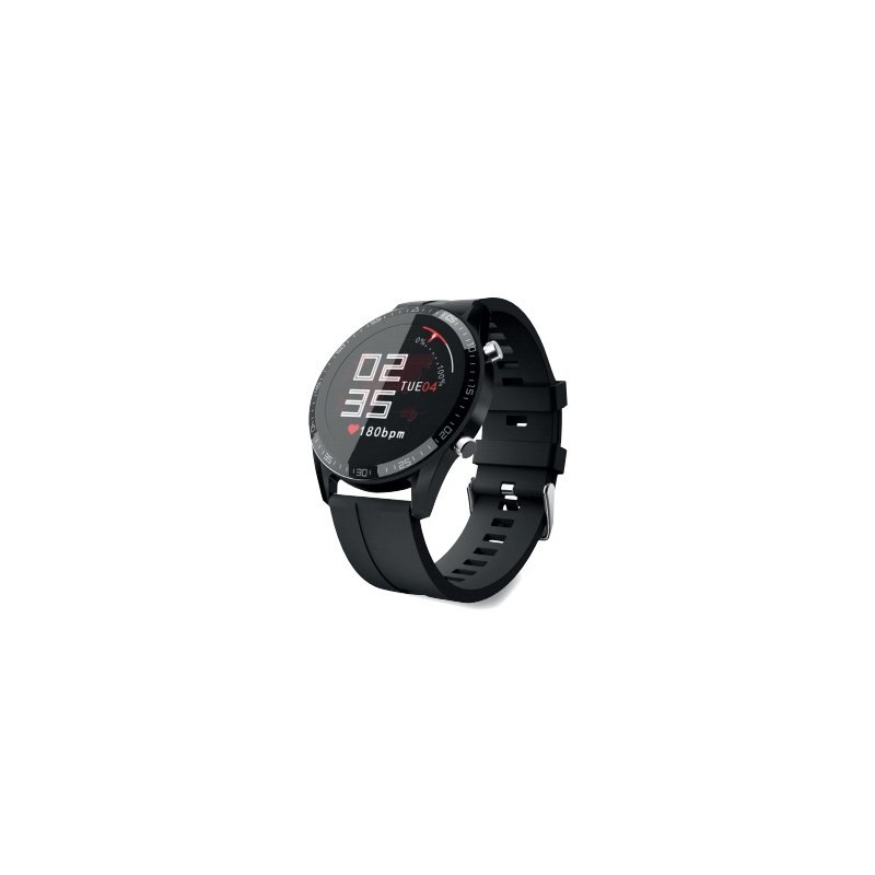 Smartwatch con Temperatura e Pressione Sanguigna IP67 Trevi T-FIT 290 HBT  Nero