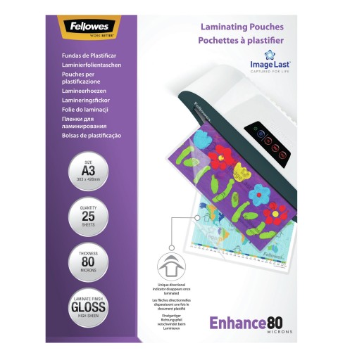 Fellowes 5396403 pellicola per plastificatrice 25 pz