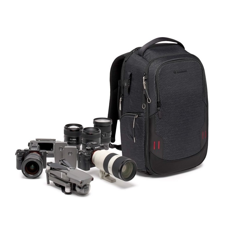 Manfrotto MB PL2-BP-FL-M Kameratasche -koffer Rucksack Schwarz