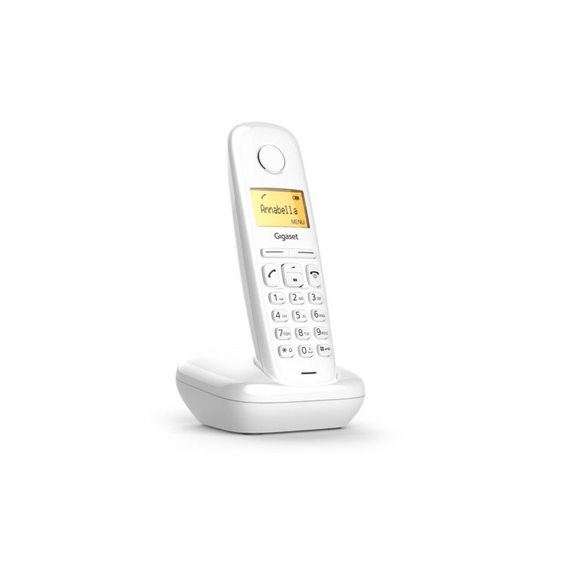 Gigaset A170 Analog DECT telephone Caller ID White