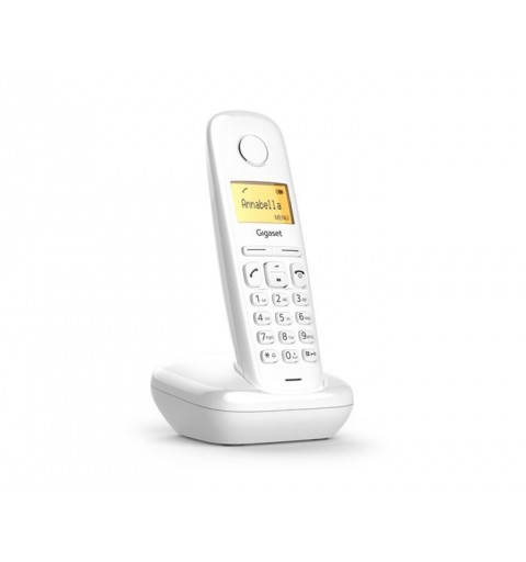 Gigaset A170 Analog DECT telephone Caller ID White