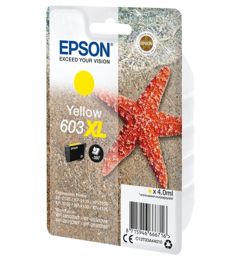 Epson Singlepack Yellow 603XL Ink