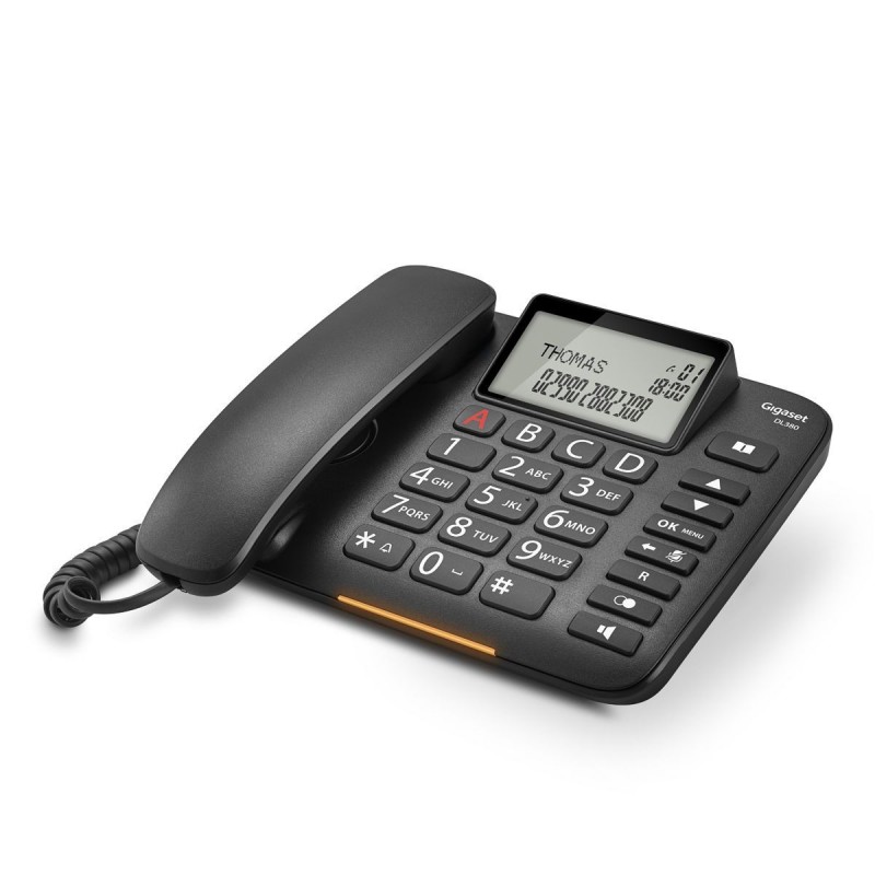 Gigaset DL380 Analog telephone Caller ID Black