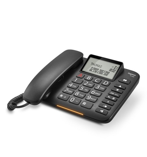 Gigaset DL380 Analog telephone Caller ID Black