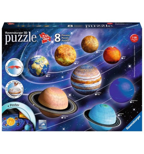 Ravensburger Planetary Solar System 3D Puzzle