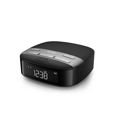 Philips TAR3505 12 radio Reloj Digital Negro, Gris