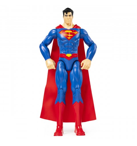 DC Comics - SUPERMAN MUÑECO 30 CM - Figura Superman Articulada de 30 cm Coleccionable - 6056778 - Juguetes niños 3 años +