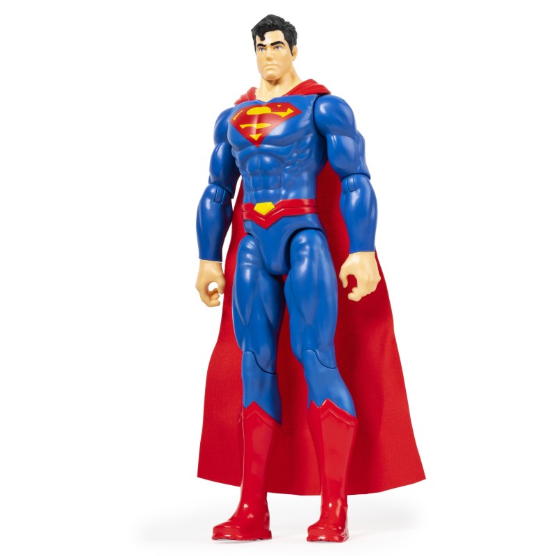 DC Comics - SUPERMAN MUÑECO 30 CM - Figura Superman Articulada de 30 cm Coleccionable - 6056778 - Juguetes niños 3 años +