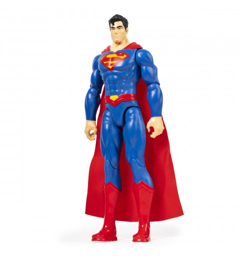 DC Comics - SUPERMAN MUÑECO 30 CM - Figura Superman Articulada de 30 cm Coleccionable - 6056778 - Juguetes niños 3 años +