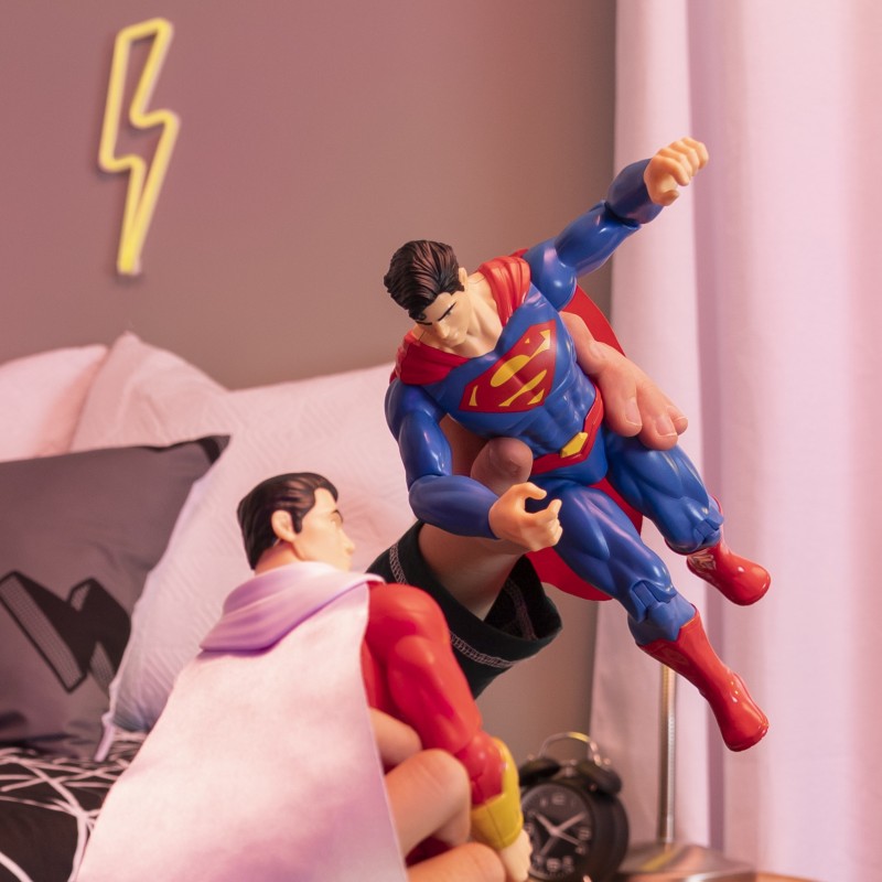 DC Comics , Figurine articulée SUPERMAN de 30 cm