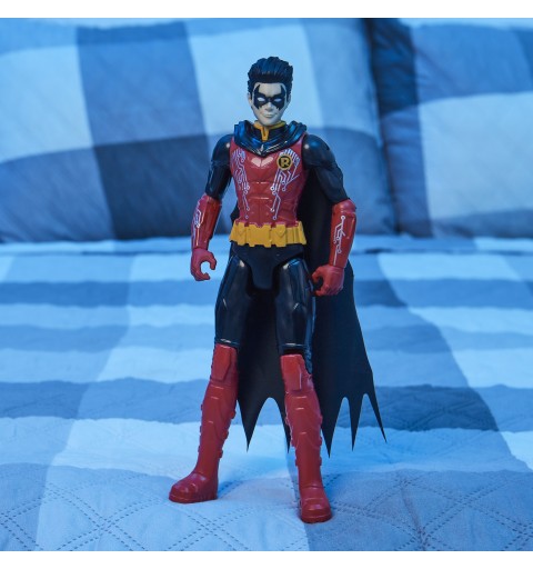 DC Comics FIGURINE BASIQUE 30 CM ROBIN TECH - - Figurine Articulée Thématique de Robin jouet Batman 30 cm