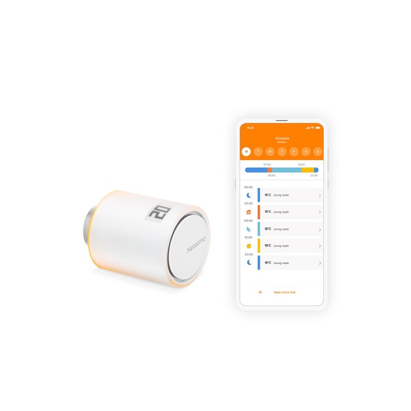 Netatmo INK012 vanne de radiateur thermostatique