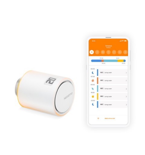 Netatmo INK012 vanne de radiateur thermostatique