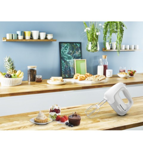 Moulinex HM450 Batteur à main 450 W Gris, Blanc