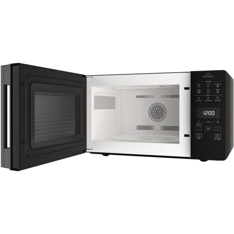 Whirlpool MCP 359 SL Comptoir Micro-onde combiné 25 L 800 W Argent, Noir