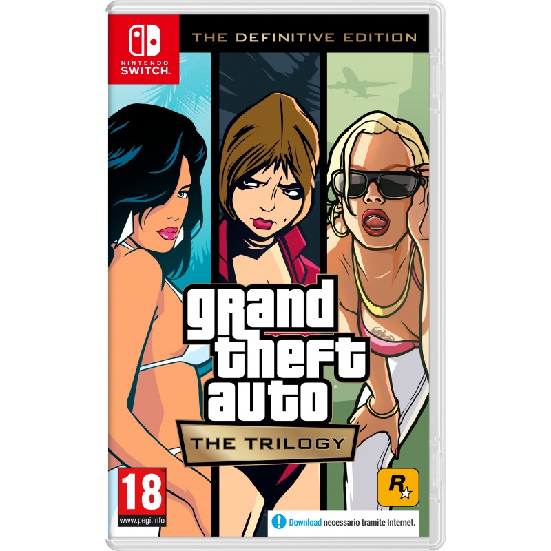 Nintendo Grand Theft Auto The Trilogy - The Definitive Edition Définitif Multilingue Nintendo Switch