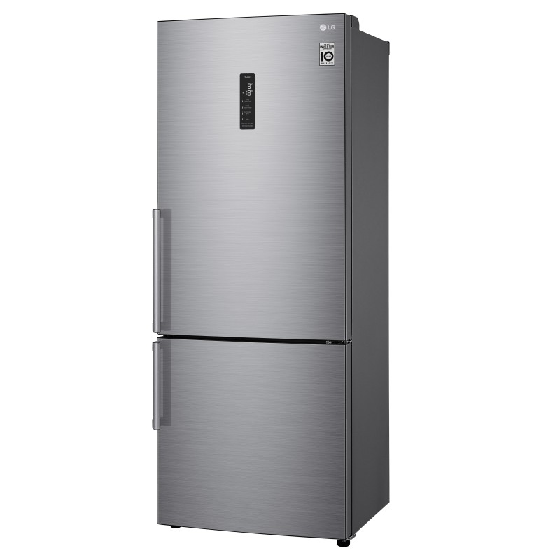 LG GBB567PZCMB fridge-freezer Freestanding 462 L E Stainless steel