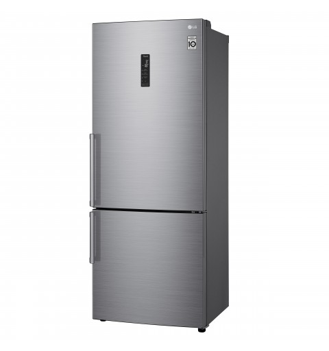 LG GBB567PZCMB fridge-freezer Freestanding 462 L E Stainless steel