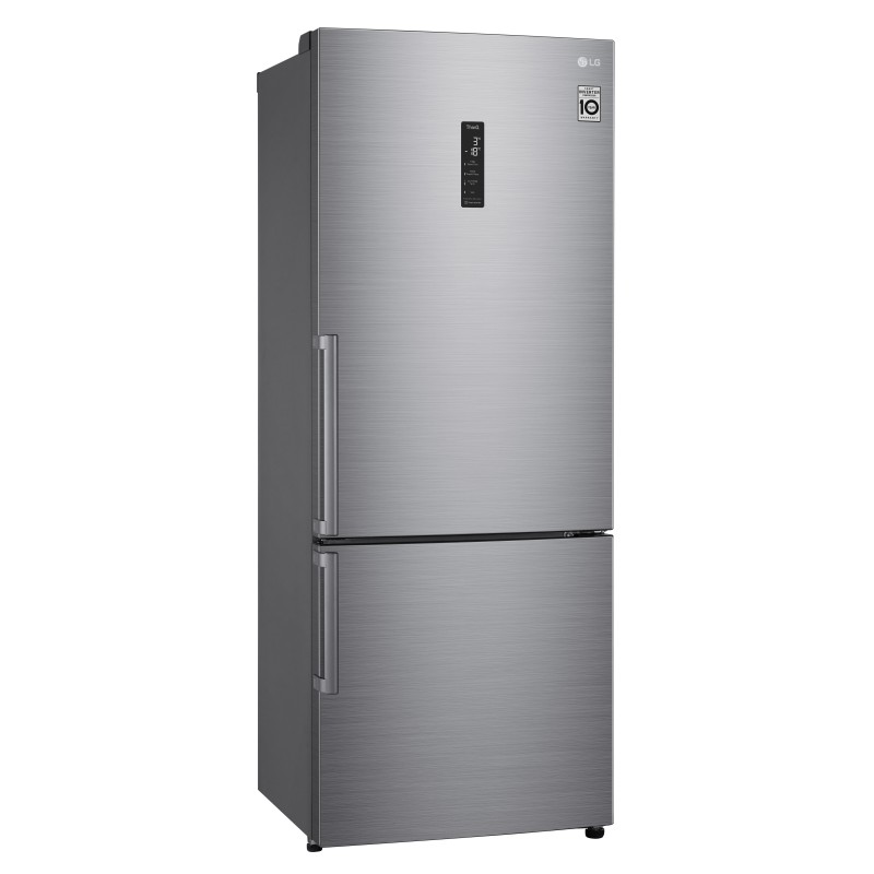 LG GBB567PZCMB fridge-freezer Freestanding 462 L E Stainless steel