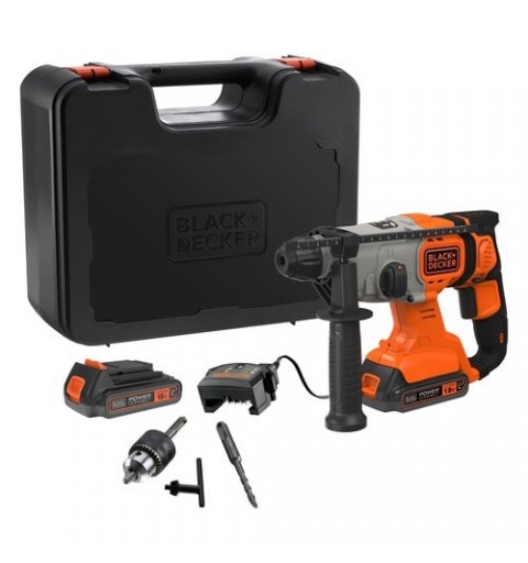 Black & Decker BCD900E2K-QW taladro 1880 RPM SDS Plus