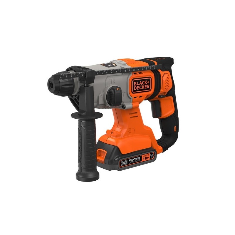 Black & Decker BCD900E2K-QW Bohrmaschine 1880 RPM SDS Plus