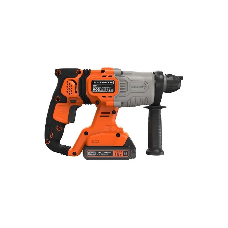 Black & Decker BCD900E2K-QW Bohrmaschine 1880 RPM SDS Plus