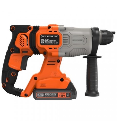 Black & Decker BCD900E2K-QW Bohrmaschine 1880 RPM SDS Plus