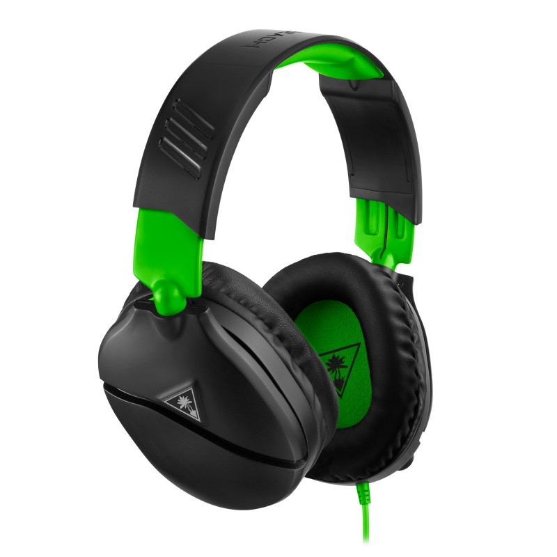 Turtle Beach Recon 70x Gaming Headset for Xbox One, Xbox Series X, PS5, PS4, Switch, PC - Black & Green