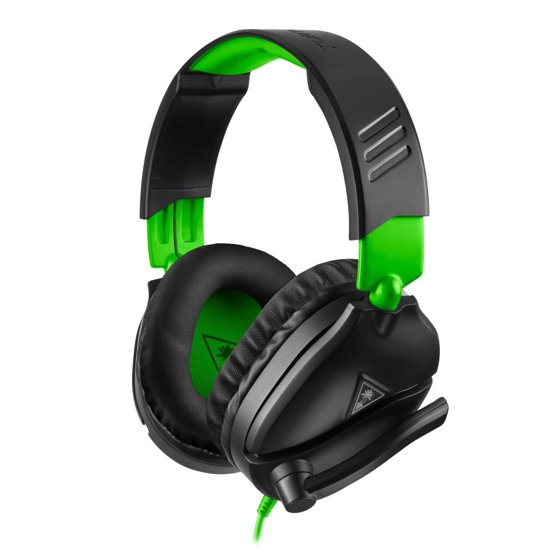 Turtle Beach Recon 70x Gaming Headset for Xbox One, Xbox Series X, PS5, PS4, Switch, PC - Black & Green