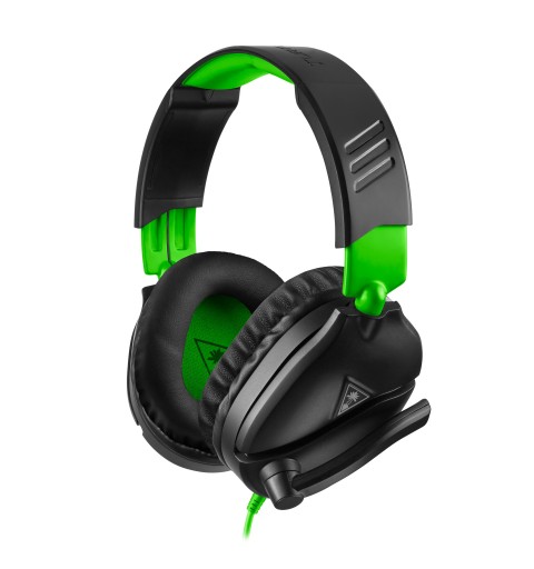 Turtle Beach Recon 70x Gaming Headset for Xbox One, Xbox Series X, PS5, PS4, Switch, PC - Black & Green