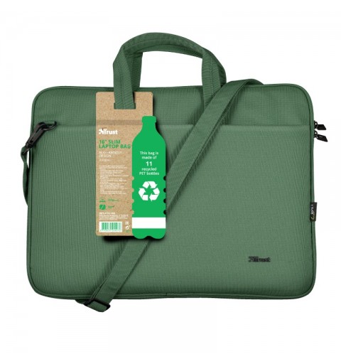 Trust Bologna borsa per notebook 40,6 cm (16") Valigetta ventiquattrore Verde