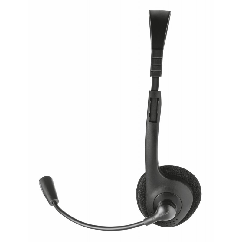 Trust 21665 headphones headset Wired In-ear Calls Music Black