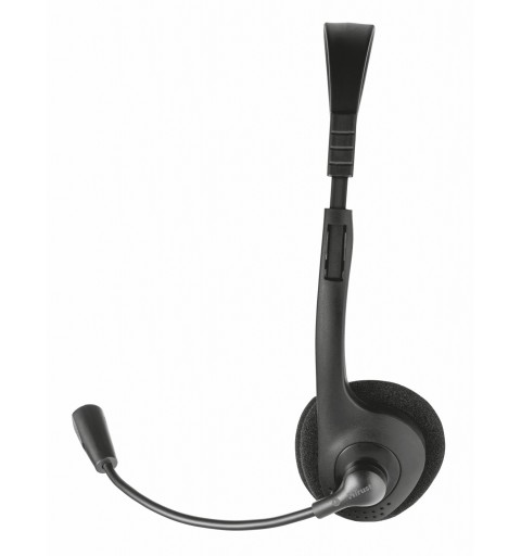 Trust 21665 headphones headset Wired In-ear Calls Music Black