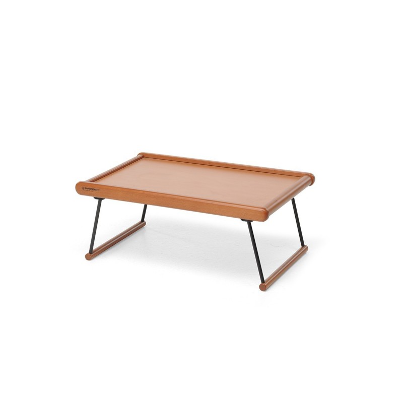 Foppapedretti Morfeo Bed serving tray Rectangle Walnut, Black