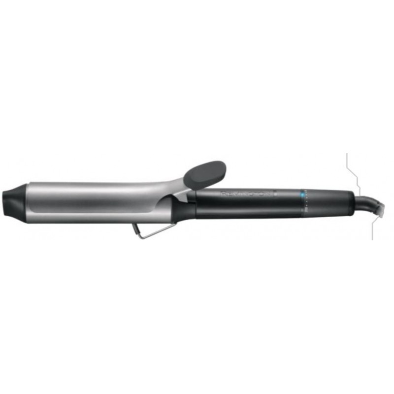 Remington CI 5538 Utensilio de peinado Rizador de pelo Caliente Negro, Gris