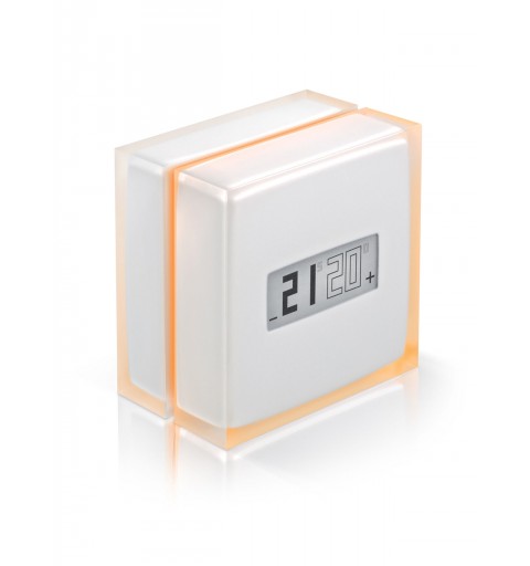 Netatmo Smart Thermostat RF Durchscheinend, Weiß