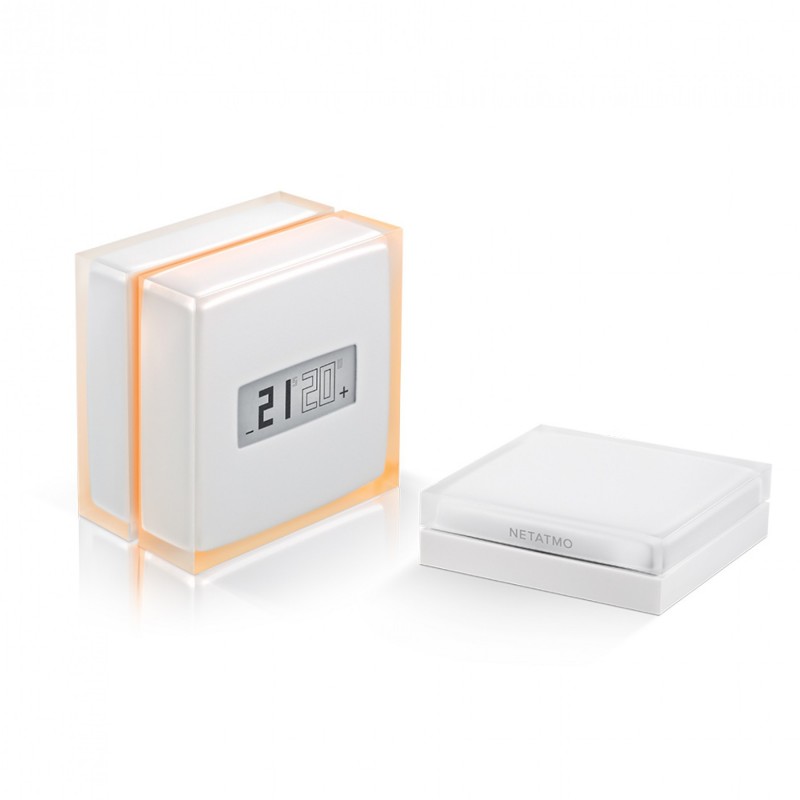 Netatmo Smart thermostat RF Translucent, White