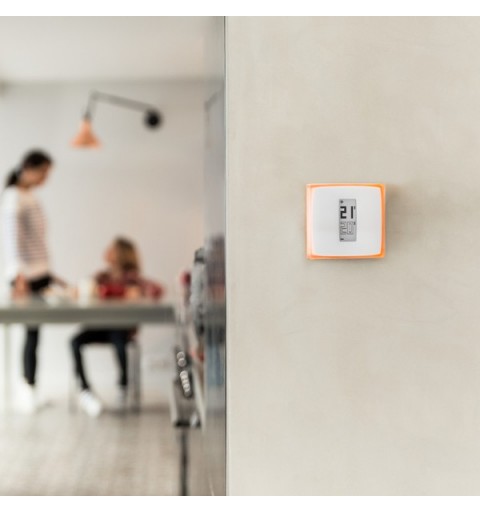 Netatmo Smart Thermostat RF Durchscheinend, Weiß