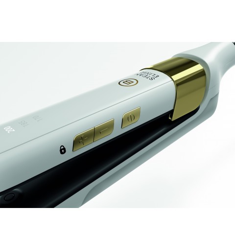 Imetec Bellissima Steam Elixir Plancha de pelo Vapor Blanco 235 W 2,5 m