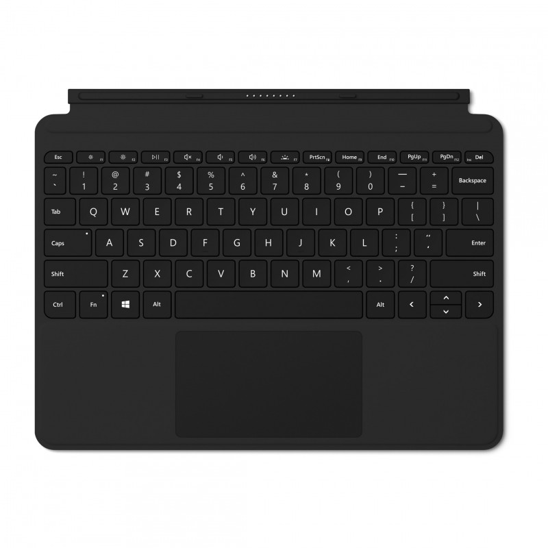 Microsoft Surface Go Type Cover Noir Microsoft Cover port QWERTY Anglais, Italien