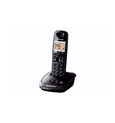 Panasonic KX-TG2521 DECT-Telefon Anrufer-Identifikation Schwarz