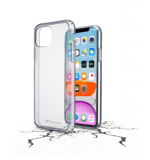 Cellularline CLEARDUOIPHXR2 coque de protection pour téléphones portables 15,5 cm (6.1") Housse Transparent